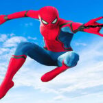 Spiderman-Kopf 3D